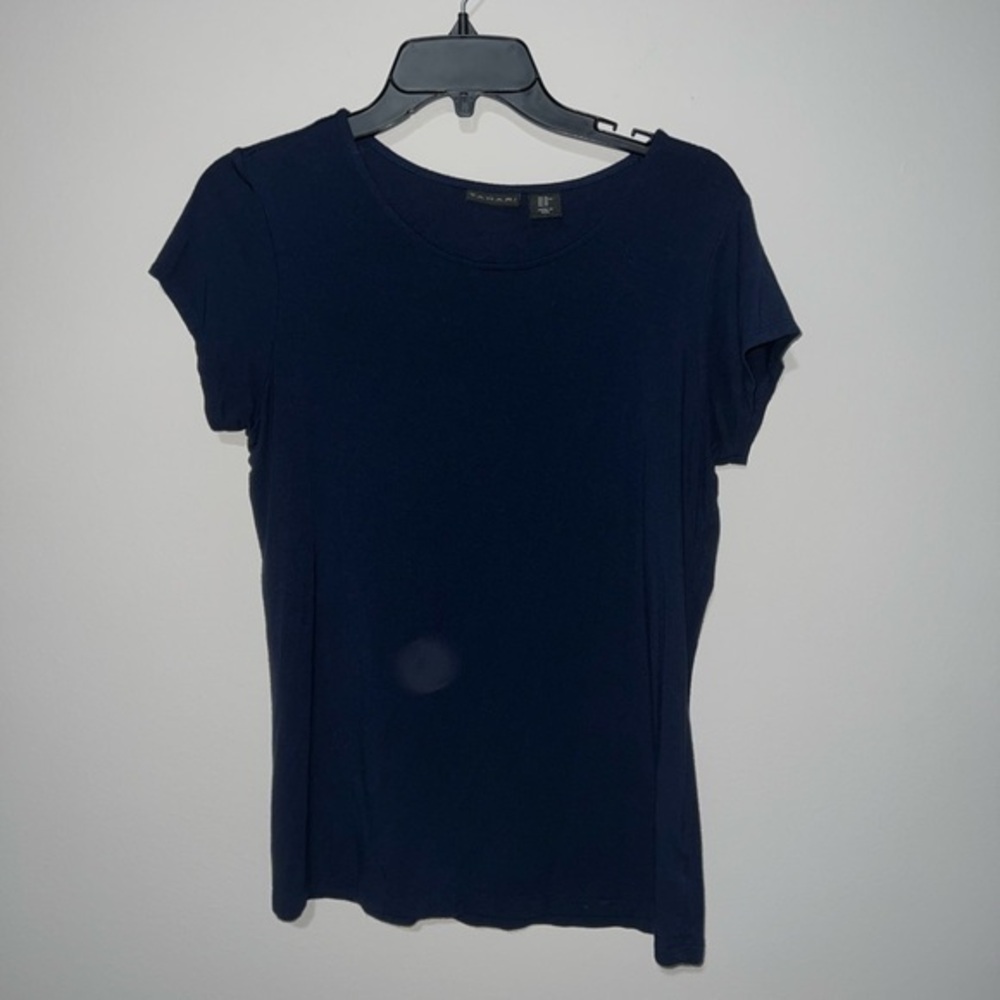Navy Blue shirt Tahari Medium